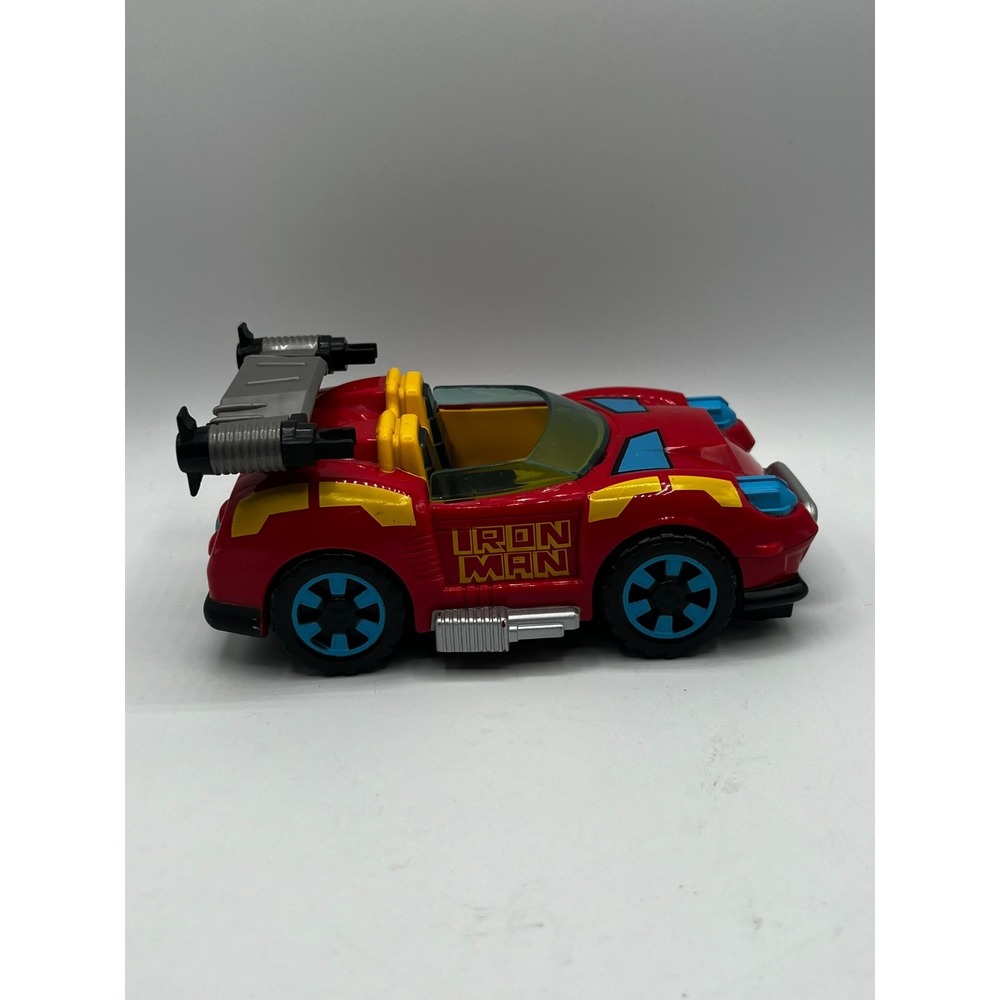 Marvel Iron Man's HOVER CAR Vehicle Super Hero Squad Loose Incomplete - Picture 6 of 14